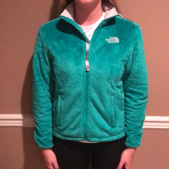 Green The North Face Women’s Osito 2 Fleece Jacket - Picture 8 of 8